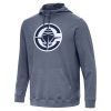 Antigua LA Clippers Premium - grade Heather Navy Cloud Pullover Hoodie Be a part of the action! Get this game - ready jersey.