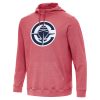 Antigua LA Clippers Heather Red Cloud Classy Pullover Hoodie High - demand item! Order this sought - after jersey immediately.