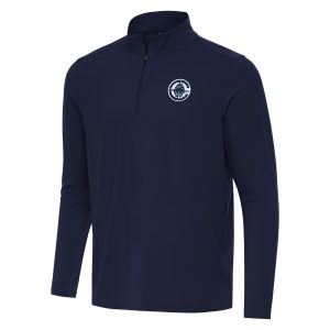 Antigua LA Clippers Navy Intent Quarter Zip Amazing Top Stand out from the crowd! Wear this eye - catching jersey.