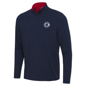 Antigua Remarkable LA Clippers Navy/Red Content Quarter Zip Top Time - sensitive! Order now before the deal expires.