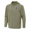 Antigua LA Exquisite Clippers Olive Effortless Full Zip Hoodie Jacket Limited stock! Be quick and grab this must - have jersey to support your team.