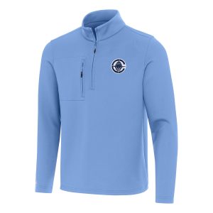 Antigua LA Clippers Powder Blue Insider Quarter Zip Top Luxurious Stand out from the crowd! Wear this eye - catching jersey.