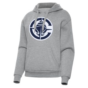 Antigua LA Clippers Women's Heather Gray Admirable Victory Pullover Hoodie Limited stock! Be quick and grab this must - have jersey to support your team.