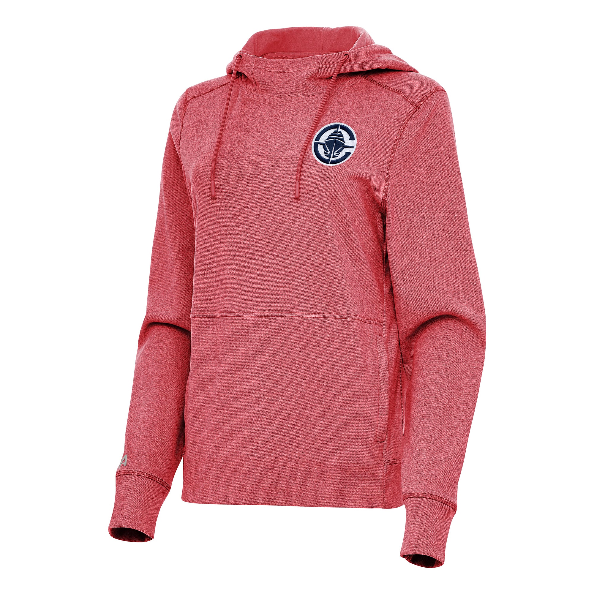 Antigua LA Clippers Charming Women's Heather Red Justice Pullover Hoodie Join the elite! Get this exclusive jersey.