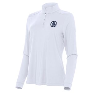 Antigua LA Clippers Women's White Terrific Intent Quarter Zip Top Limited edition! Don't miss your chance to own this unique jersey.