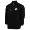 Antigua Los Angeles Distinguished Lakers Black Metallic Logo Generation Quarter Zip Top Limited stock! Be quick and grab this must - have jersey to support your team.