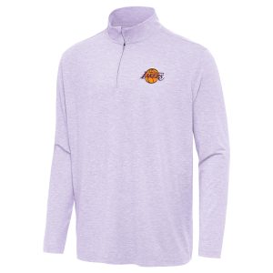 Antigua Splendid Los Angeles Lakers Lavender Hunk Quarter Zip Top Celebrate your team! Order this commemorative jersey.