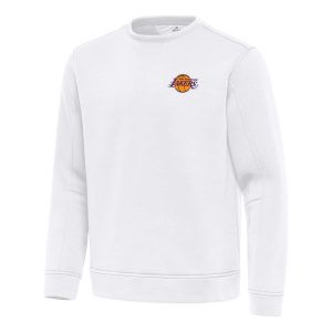 Antigua Los Angeles Lakers Impressive White Relevant Pullover Sweatshirt Be the first! Order this trendy jersey ahead of the crowd.