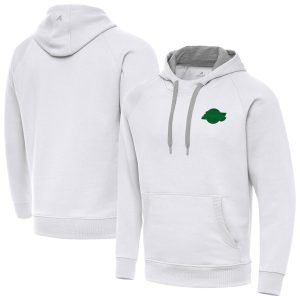 Antigua Los Angeles Lakers White St. Patrick's Superior Day Victory Raglan Pullover Hoodie Gift idea! Surprise a sports fan with this amazing jersey.