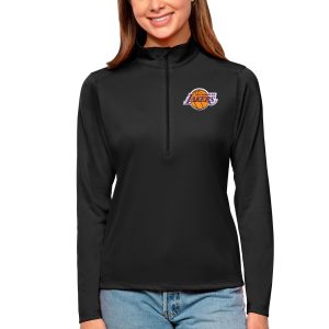Antigua Los Angeles Lakers Women's Black Tribute Half Zip Top Terrific Act fast! Only a handful left. Secure this amazing jersey now.