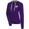 Antigua Los Angeles Lakers Women's Purple Brushed Metallic Victory Pullover Hoodie Amazing Experience luxury! Order this high - end jersey.
