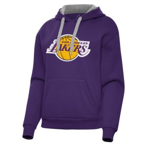Antigua Los Angeles Lakers Women's Remarkable Purple Victory Pullover Hoodie Celebrate your team! Order this commemorative jersey.
