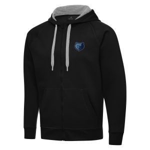 Antigua Memphis Grizzlies Black Striking Big & Tall Victory Full Zip Hoodie Jacket Limited edition! Don't miss your chance to own this unique jersey.