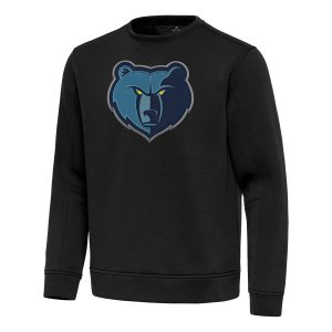 Antigua Memphis Grizzlies Black Relevant Pullover Sweatshirt High - quality Fan favorite! Join thousands who love this premium jersey.