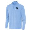 Antigua Memphis Grizzlies Heather Powder Blue Premium Bright Quarter Zip Top High - demand item! Order this sought - after jersey immediately.