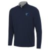 Antigua Memphis Phenomenal Grizzlies Navy/Gray Content Quarter Zip Top Hurry! Exclusive offer. Get your hands on this outstanding jersey right away.