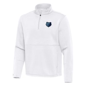 Antigua Memphis Grizzlies White Twist Quarter Zip Pullover Top Superb Designed for performance! Get this functional jersey.