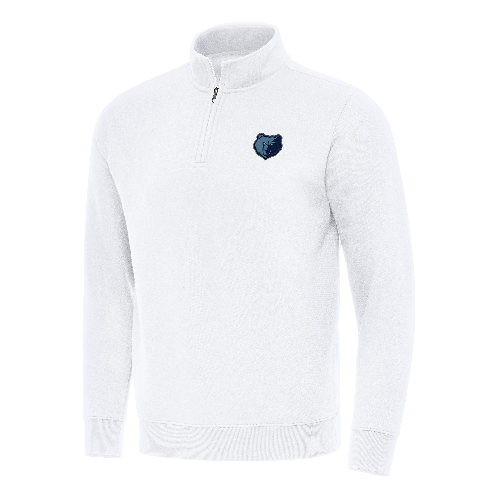 Antigua Memphis Grizzlies Phenomenal White Victory Quarter Zip Mock Sweatshirt Best - selling! Order this popular jersey before it's out of stock.
