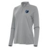 Antigua Memphis Grizzlies Women's Gray Reprocess Quarter Captivating Zip Top Collector's item! A rare addition to any collection.