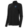 Antigua Memphis Alluring Grizzlies Women's Heather Black Bright Quarter Zip Top Proven quality! Invest in this reliable jersey.