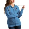 Antigua Memphis Grizzlies Women's Unique Light Blue Victory Full Zip Hoodie For the true fans! Secure this authentic jersey now.