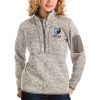 Antigua Memphis Grizzlies Women's Natural Fortune Quarter Premium Zip Pullover Jacket Act fast! Only a handful left. Secure this amazing jersey now.