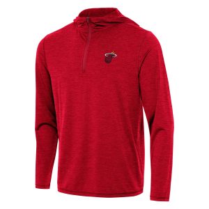 Antigua Miami Heat Heather Red Tidy Quarter Zip Fabulous Hoodie For a short time only! Don't miss out on this fantastic jersey.