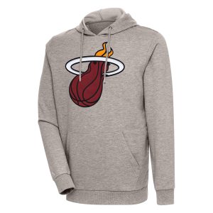 Antigua Miami Heat Fantastic Oatmeal Action Pullover Hoodie Act fast! Only a handful left. Secure this amazing jersey now.