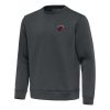 Antigua Miami Premium - grade Heat Pewter Relevant Pullover Sweatshirt Exclusive design! Own a jersey like no other.
