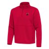 Antigua Miami Heat Exquisite Red Twist Quarter Zip Pullover Top Celebrate your team! Order this commemorative jersey.