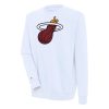 Antigua Miami Amazing Heat White Victory Pullover Sweatshirt Proven quality! Invest in this reliable jersey.