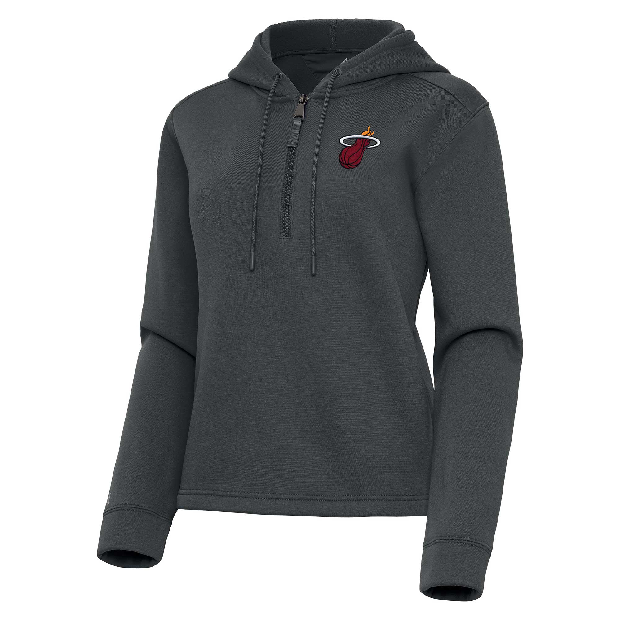 Antigua Miami Heat Women's Splendid Pewter Contemporary Quarter Zip Hoodie Limited edition! Don't miss your chance to own this unique jersey.