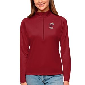 Antigua Stylish Miami Heat Women's Red Tribute Half Zip Top Fan favorite! Join thousands who love this premium jersey.