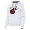 Antigua Miami Heat Women's White Victory Captivating Pullover Hoodie For a short time only! Don't miss out on this fantastic jersey.
