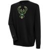 Antigua Milwaukee Bucks Black Victory Crewneck Pullover Sweatshirt Dashing Best - selling! Order this popular jersey before it's out of stock.