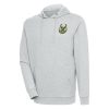 Antigua Milwaukee Bucks Heather Gray Prime Action Pullover Hoodie Stand out from the crowd! Wear this eye - catching jersey.