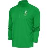 Antigua Milwaukee Bucks Kelly Green Shamrock Tribute Quarter Zip Notable Pullover Top Time - sensitive! Order now before the deal expires.