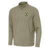 Antigua Milwaukee Bucks Olive Glamorous Subtle Quarter Zip Sweatshirt Limited stock! Be quick and grab this must - have jersey to support your team.