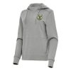 Antigua Milwaukee Bucks Women's Heather Gray Justice Pullover Hoodie Fabulous Authentic look! Wear this genuine jersey.