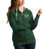 Antigua Milwaukee Bucks Women's Hunter Green Victory Full Striking Zip Hoodie Best - selling! Order this popular jersey before it's out of stock.
