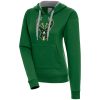 Antigua Milwaukee Bucks Women's Hunter Green Victory Pullover Hoodie Exquisite Last chance! Grab this awesome jersey before it's gone for good.