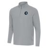 Antigua Minnesota Timberwolves Gray Intent Quarter Zip Top Top - notch For the true fans! Secure this authentic jersey now.
