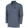 Antigua Minnesota Timberwolves Heather Navy Hunk Premium - grade Quarter Zip Pullover Top Fan favorite! Join thousands who love this premium jersey.