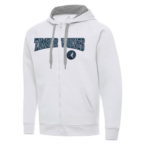 Antigua Minnesota Timberwolves White Big & Tall Victory Gorgeous Full Zip Hoodie Jacket Hurry! Exclusive offer. Get your hands on this outstanding jersey right away.