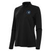 Antigua Minnesota Timberwolves Women's Black Reprocess Quarter Zip Top Delightful Time - sensitive! Order now before the deal expires.