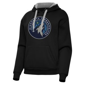 Antigua Minnesota Timberwolves Women's Notable Black Victory Pullover Hoodie For the true fans! Secure this authentic jersey now.