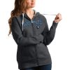 Antigua Minnesota Timberwolves Women's Gorgeous Charcoal Team Victory Full Zip Hoodie Enhance your game - day look! Get this fashionable jersey.