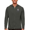 Antigua NBA Pewter Enchanting Legacy Full Zip Hoodie Collectors