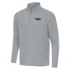 Antigua New Luxurious Orleans Pelicans Gray Intent Quarter Zip Top Hurry! Exclusive offer. Get your hands on this outstanding jersey right away.
