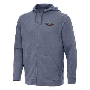 Antigua New Orleans Pelicans Heather Navy Effortless Marvelous Full Zip Hoodie Jacket Fan favorite! Join thousands who love this premium jersey.